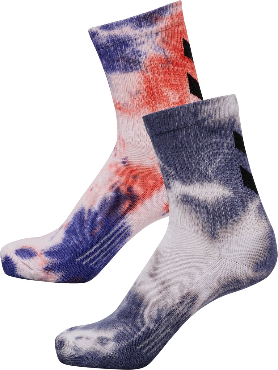 hmlCHEVRON TIE DYE 2-PACK SOCKS