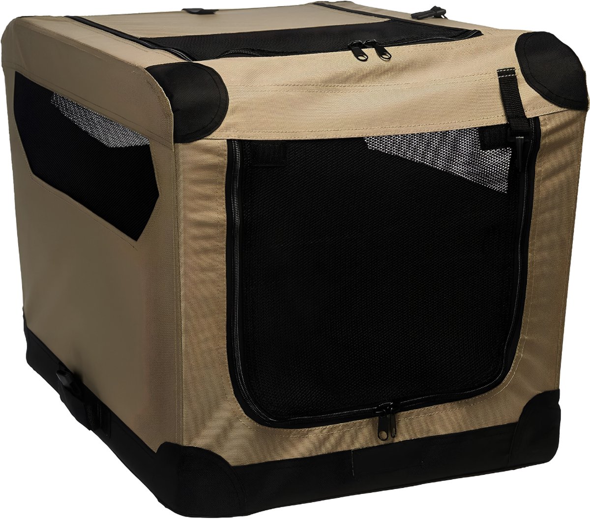 NIVA® Honden Bench - Hondenbench - Bench Voor Honden - Bruin - 66cm x 46cm x 46cm