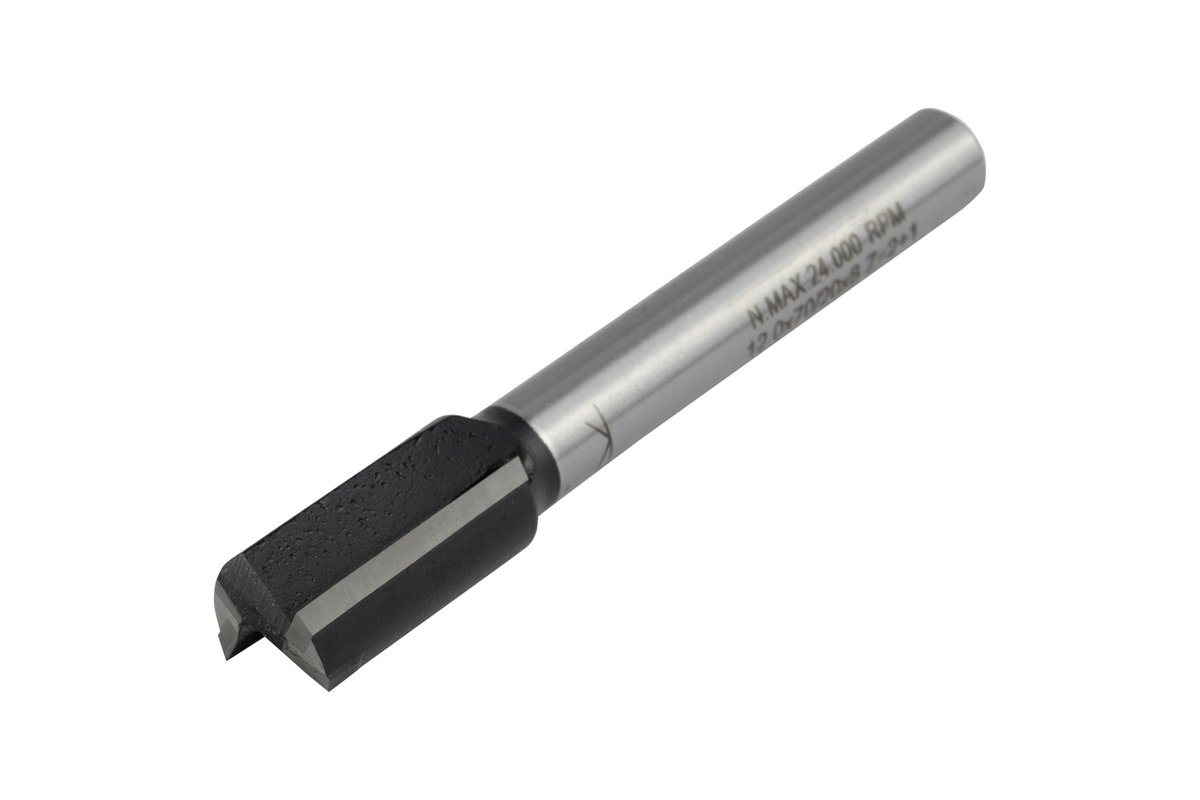 Groeffrees 12 mm | Met ondersnijder | Per Stuk