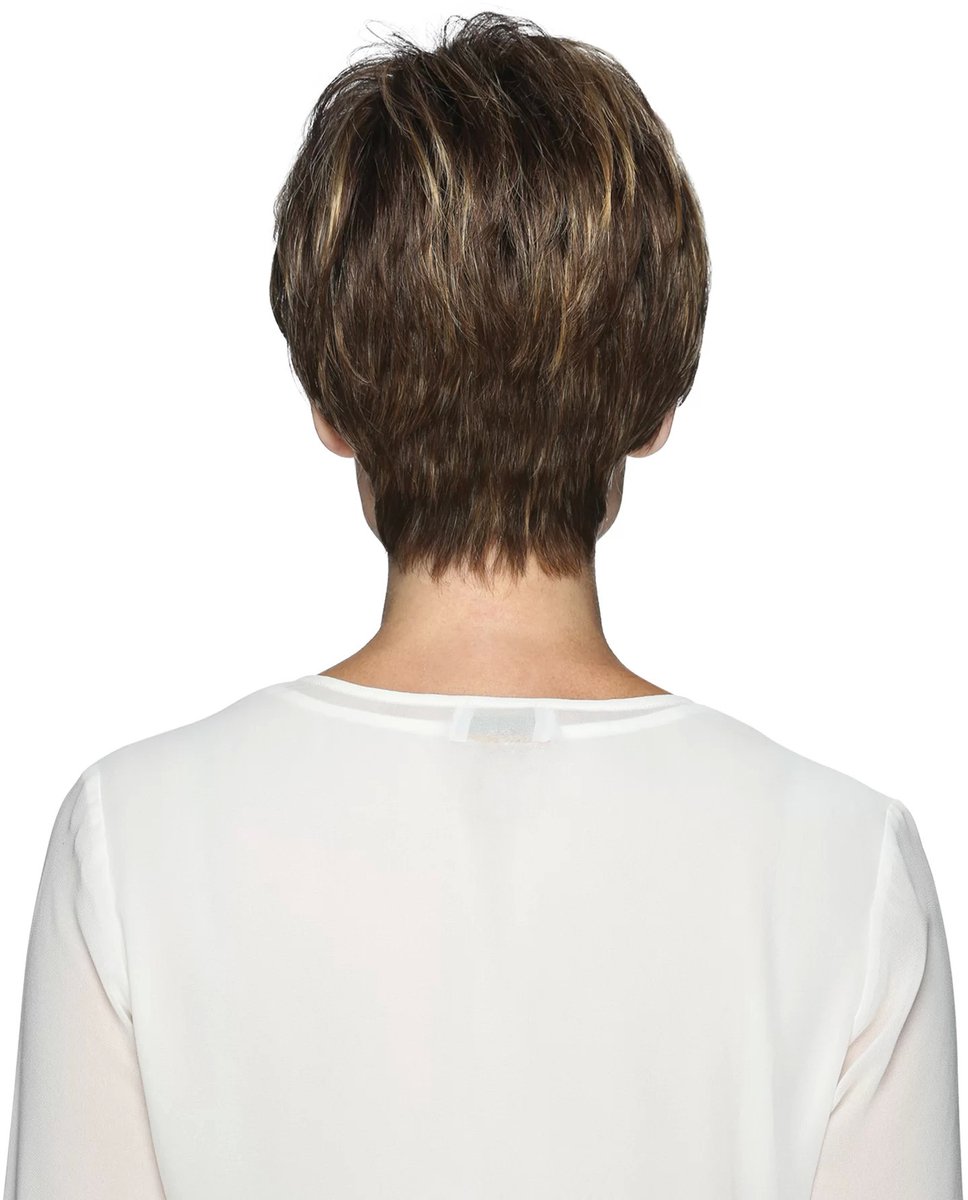 Estetica Designs Cheri Synthetisch Haarwerk - Pure Stretch Cap, Lange Krullen, RM8/26H Kleur