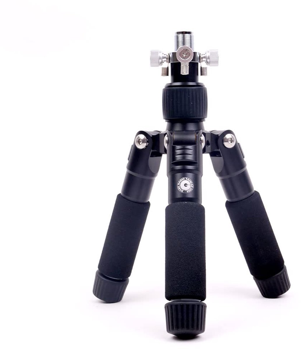 SnelShoppen - Lichtgewicht Draagbare Antenne Mast Mount Statief Toren UHF SO239 + 3/8"-24 + 1/4" Camera Connector voor CB HF Ham Radio Amateur Outdoor