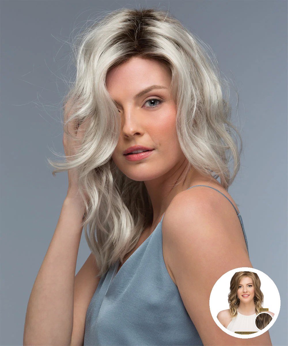 Estetica Designs Ocean Synthetisch Haarwerk - Front Lace Line, R613BG14, kort kapsel met natuurlijke haarlijn