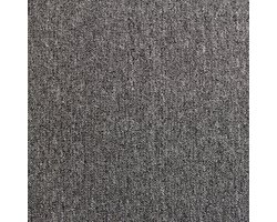 20 x Tapijttegels - Antraciet - Vloerbedekking - 50x50cm 5m2 - Stevig geweven tapijt - Makkelijk te plaatsen - Makkelijk te reinigen