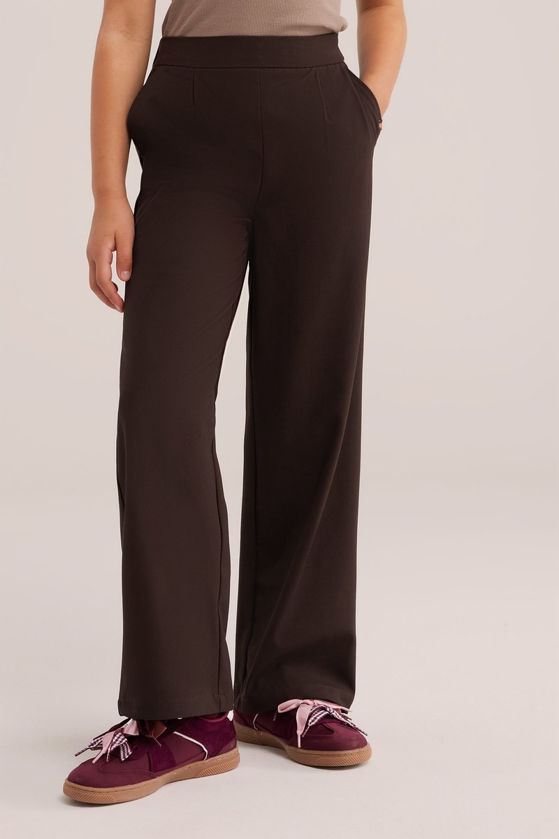 WE Fashion Meisjes wide leg broek