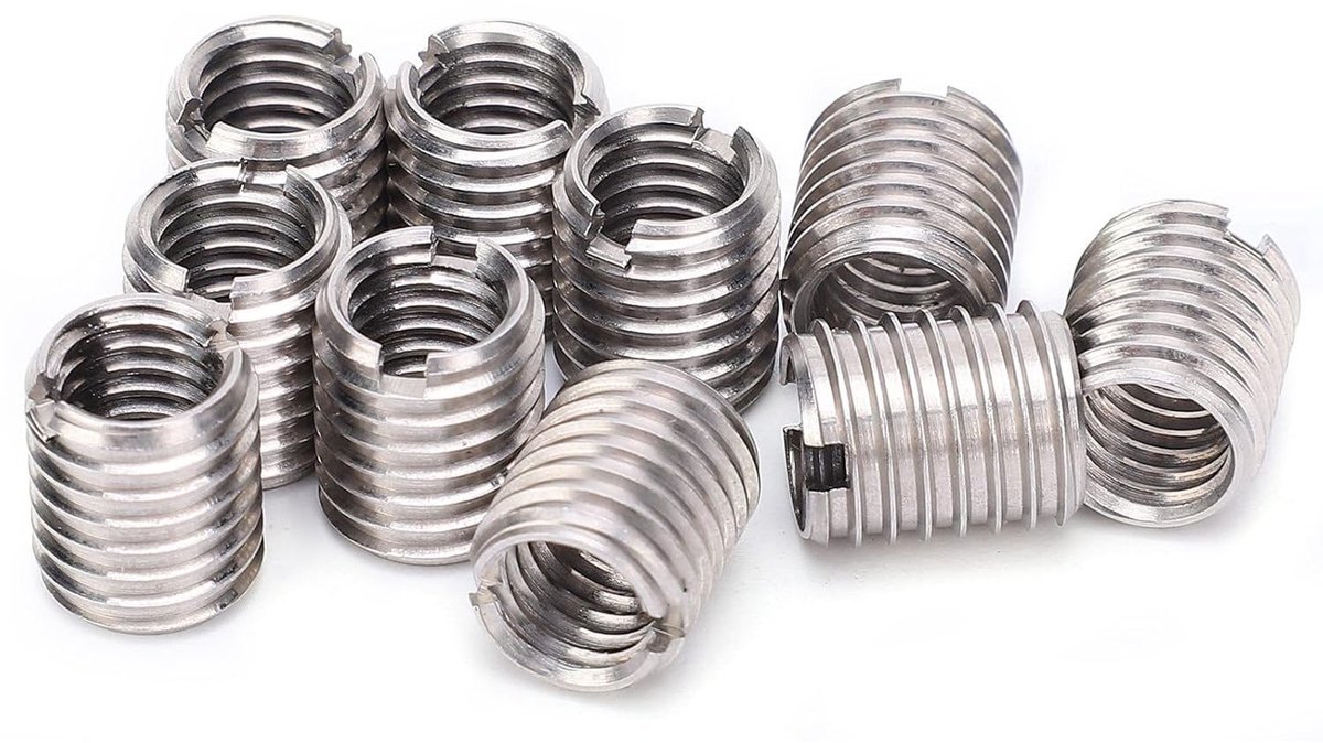 Schroefdraadreparatiebus conversiemoer M8 x 1,25 M10 x 1,5 voor schroefdraadgeleiders
