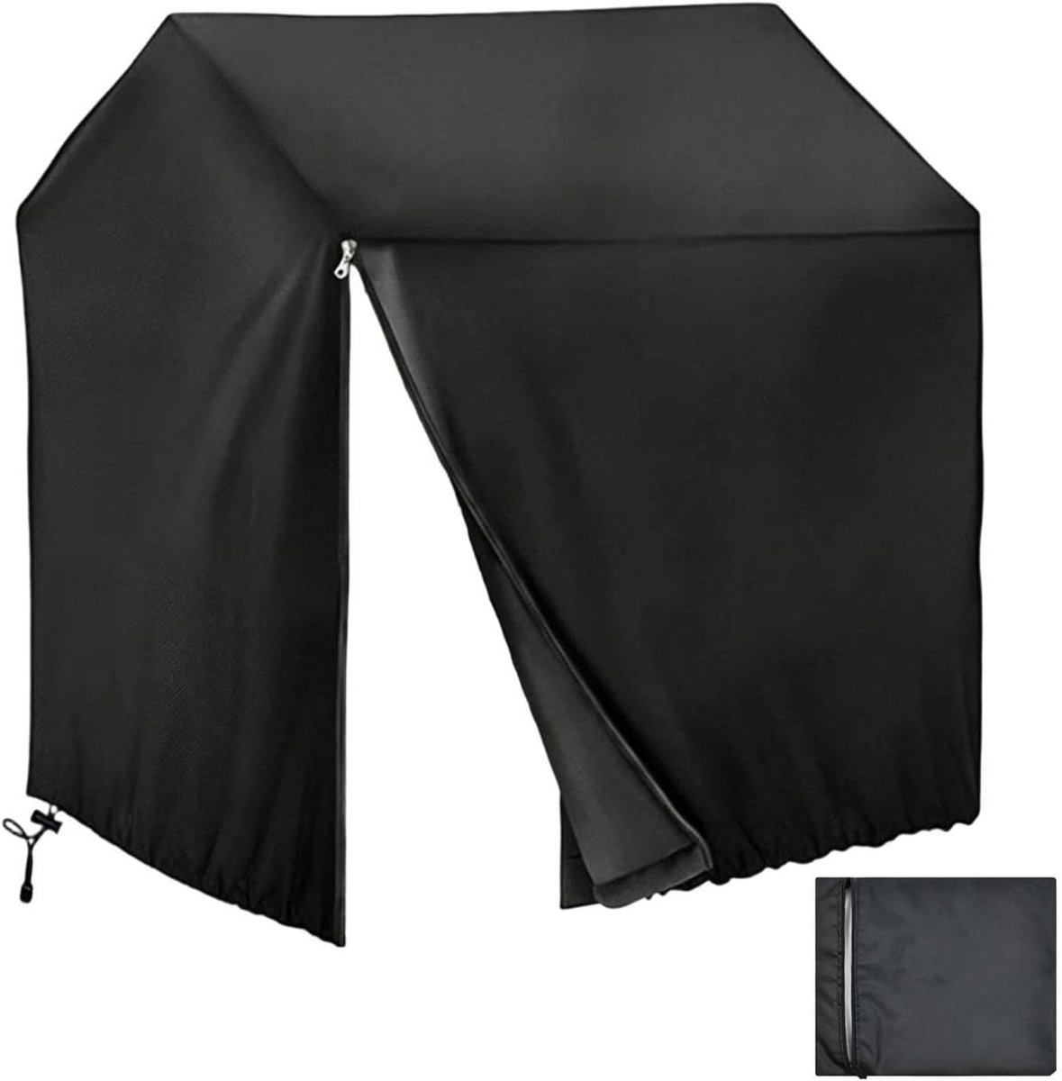 Speelhuis Afdekking - Speelhuishoes Waterdicht - Buiten Spelen - Verbeterde Klimaatbescherming - 145 x 145 x 160 cm - Zwart