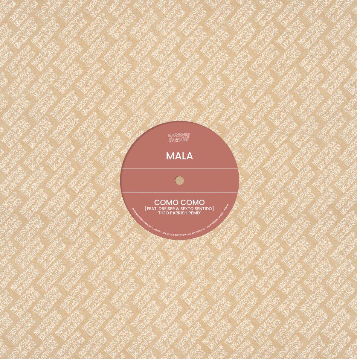 Mala - Brownswood Remix Editions 006 (12" Single)