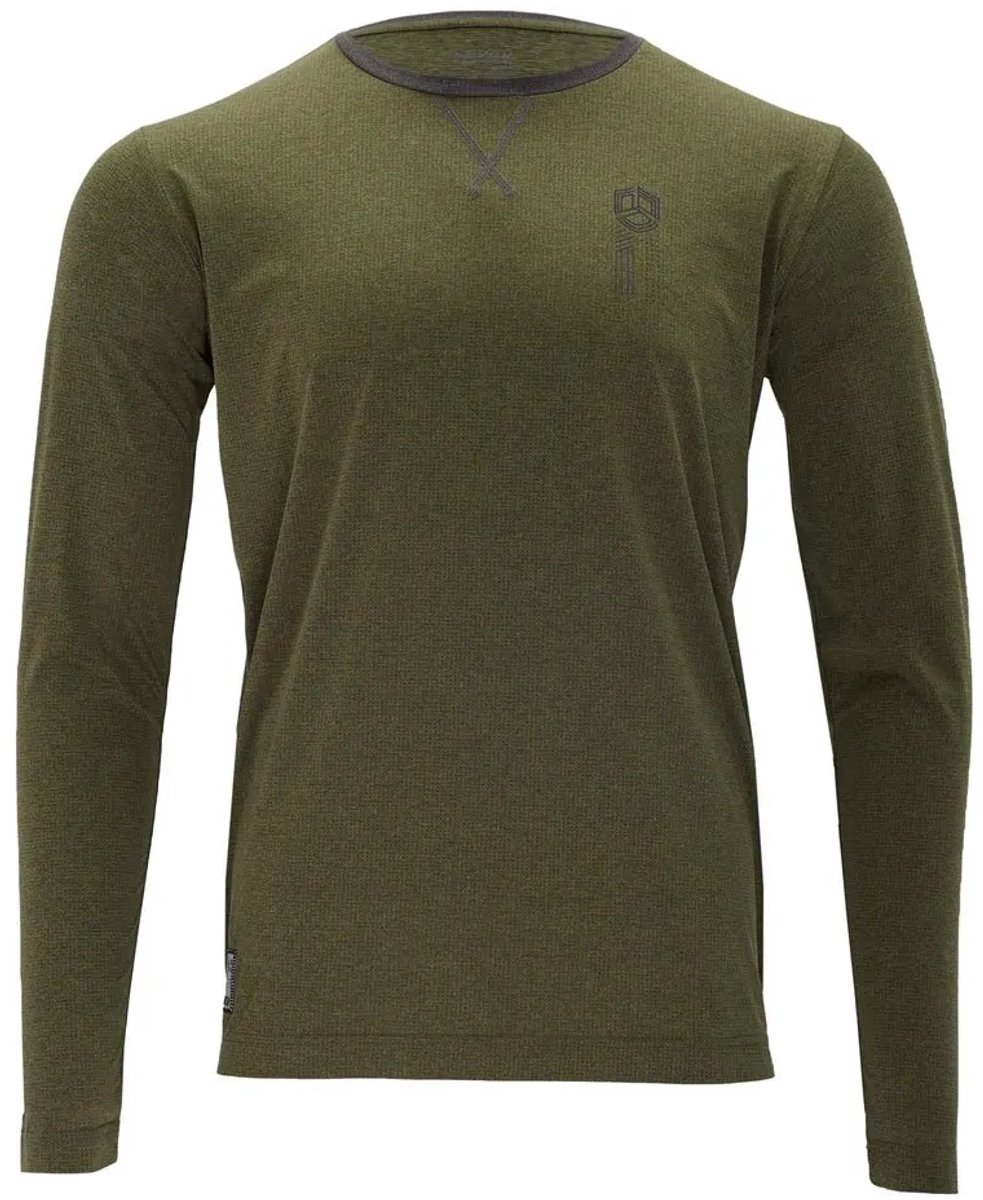 Silvini Casalo T-shirt Met Lange Mouwen Man Olijf