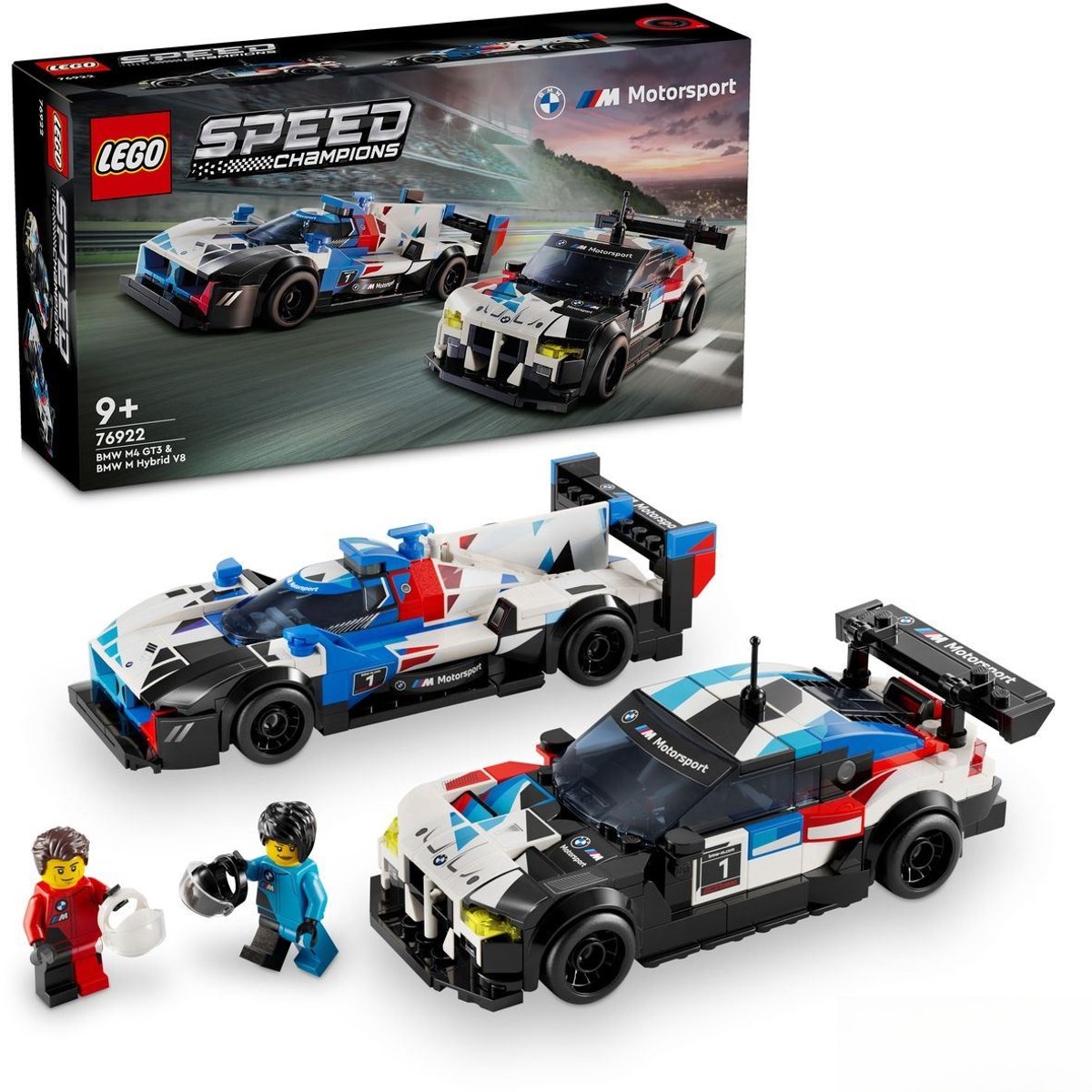 LEGO Speed Champions BMW M4 GT3 & BMW M Hybrid V8 racewagens - 76922 — afbeelding 24