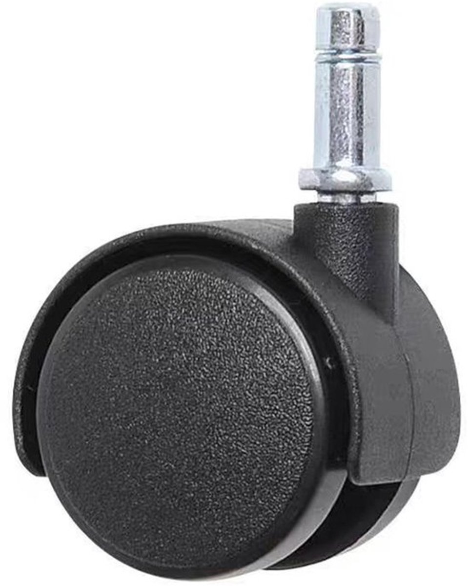 Zwenkwielen Zware Industriële Sterkte - Zwenkwielen met Rem - Rubber Wielen - Metalen Zwenkwiel - Dubbele Vergrendelingsplaat - Duurzaam en Veelzijdig - Casterwheels