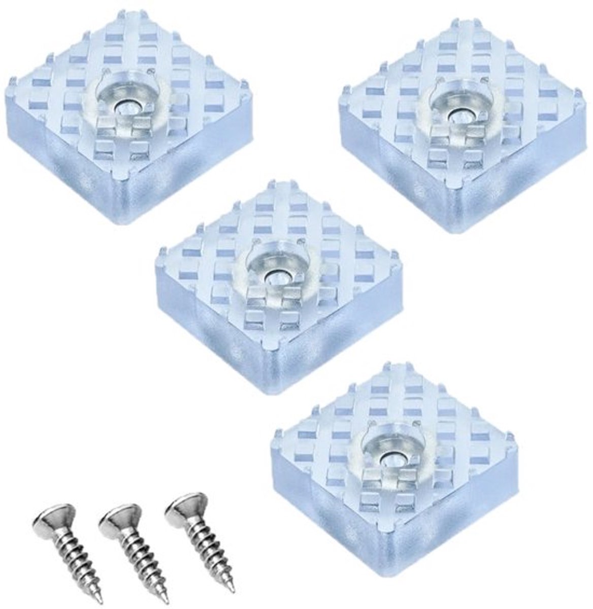 Meubelpads 20 Stuks - Antislip Voetpad - Rubber Houten Vloerbeschermer - Ruisonderdrukking