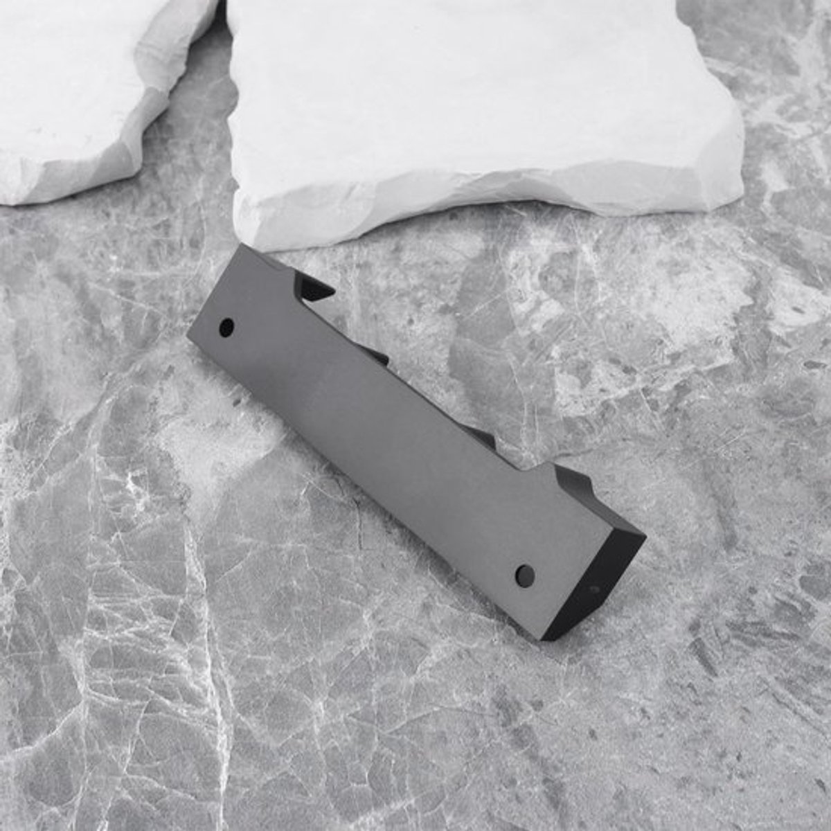 Sluitslagplaat Zwart - Vervanging Sluitplaat - Compatibel met Velux V21/VES - Kunststof Bevestiging - Lost Probleem van Versleten Slotplaatjes Op