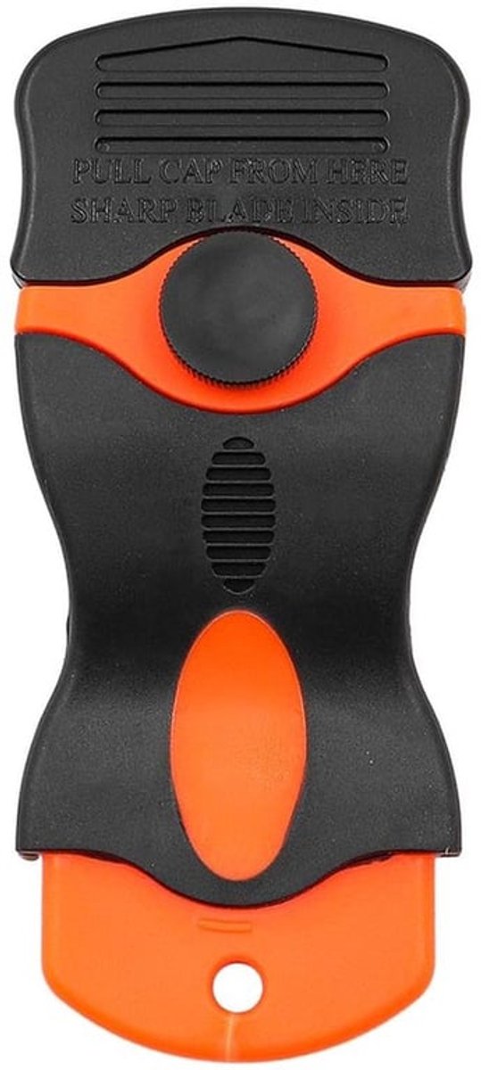 Kookplaat Schraper Set - 2 Stuks - 20 Roestvrij Stalen Blades - 20 Plastic Blades - Antislip Handgreep - Voor Glas/Metalen Oppervlakken