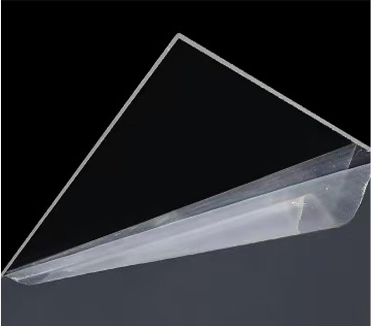 SnelShoppen - 50cm x 50cm x 5mm Transparante Acrylplaten, Helder Plastic Acrylaat Vellen voor Decoratie, Fotolijsten, DIY Projecten, UV-bestendig