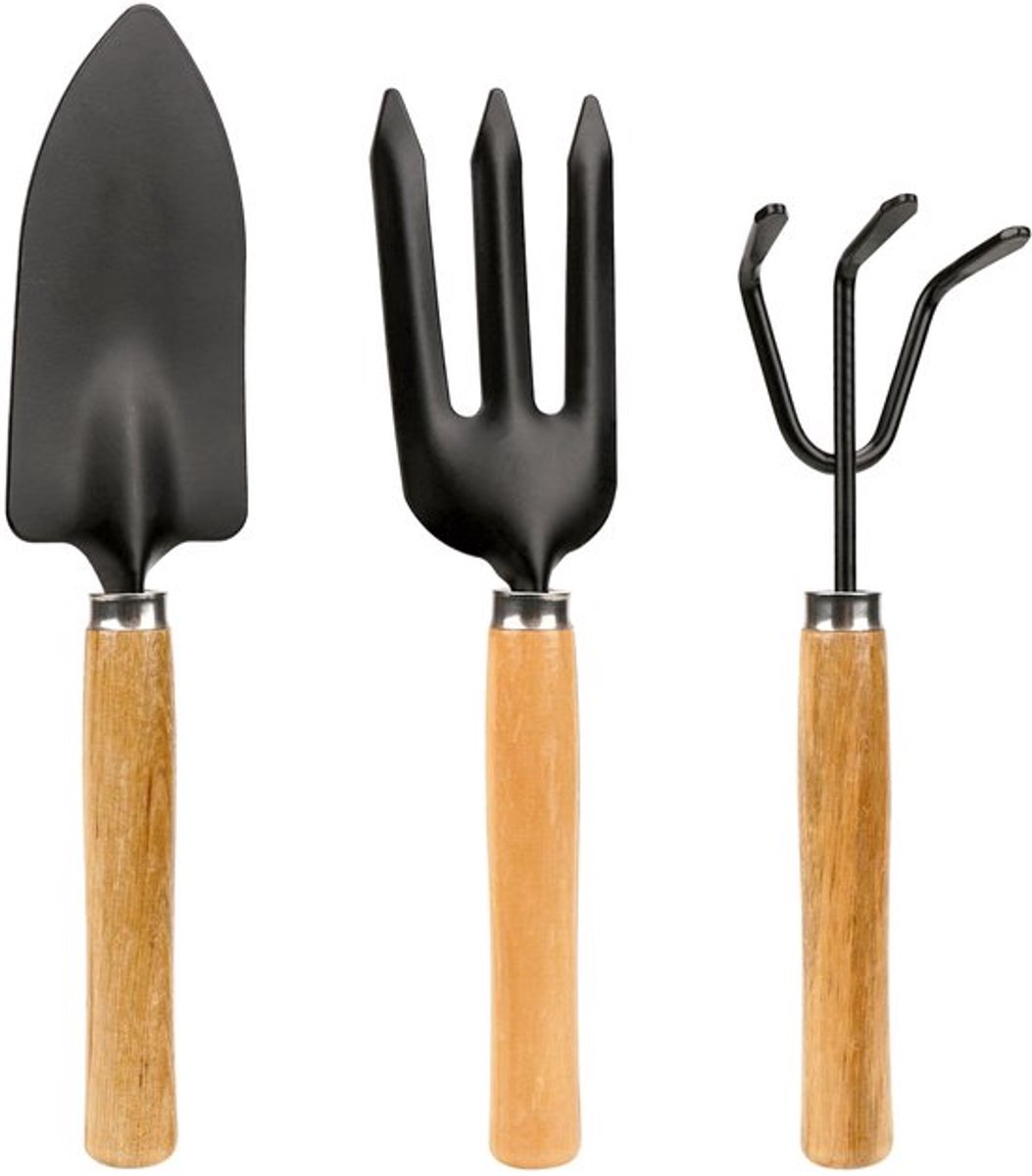 3-delige Tuingereedschapset - Compacte Handset voor Tuin en Planten
