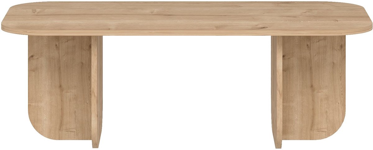 Asir - Salontafel - Saffier Eikenhout - 125 x 65 x 9