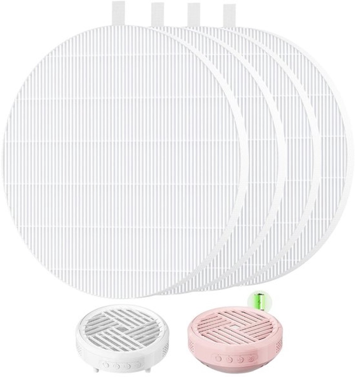 4 Stuks Nagelreinigerfilters voor Nail Dust Collectors