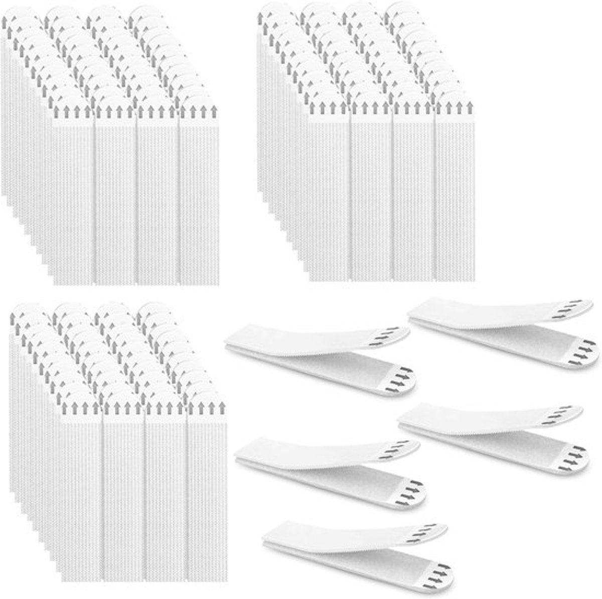 Foto Hangstrips 36 Stuks - Dubbelzijdige Plakstrips - Schadevrij Voor Foto's - Muurstickers - Verwijderbaar - 19 x 92 mm