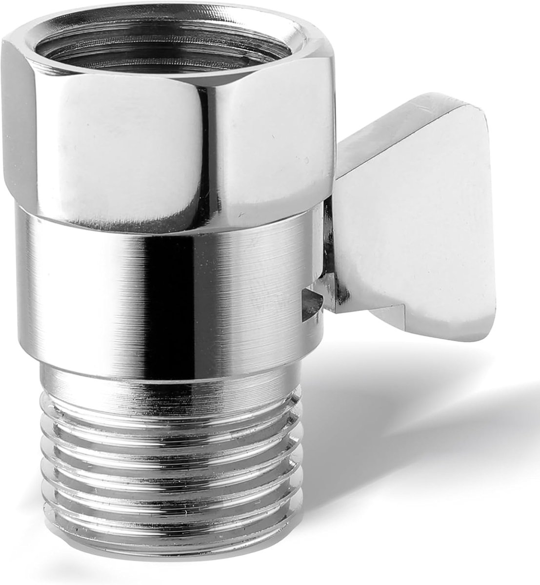 SnelShoppen - Douchekop Afsluitklep - 1/2 inch Messing Hoekventiel met Draad voor Douche - Eenvoudig te Installeren en Betrouwbaar - Ideaal voor Badka