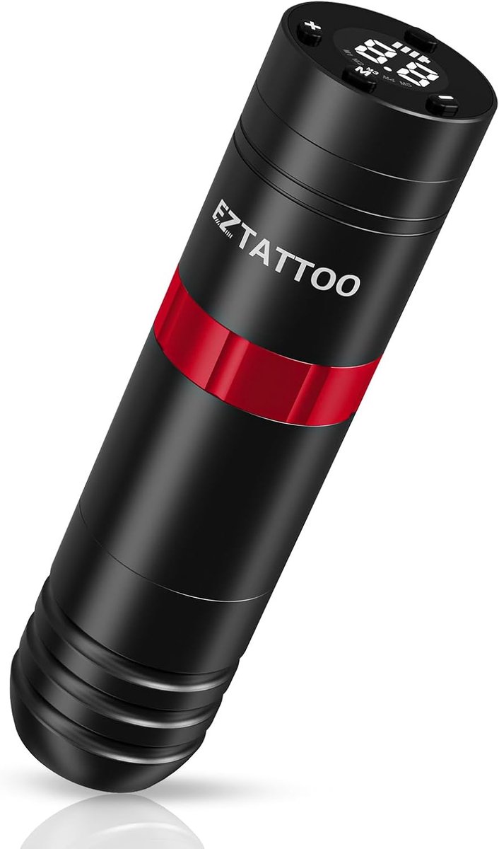 EZ Tattoo Machine Cordless Tattoo Machine with 1500 mAh Battery, Power Supply Rotation Tattoo Gun for Beginners and - ShopVlot