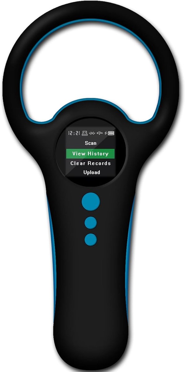 Smoostart Multi-function Bluetooth pet chip reader, 500 records for pets can be checked or downloaded locally - ShopVlot