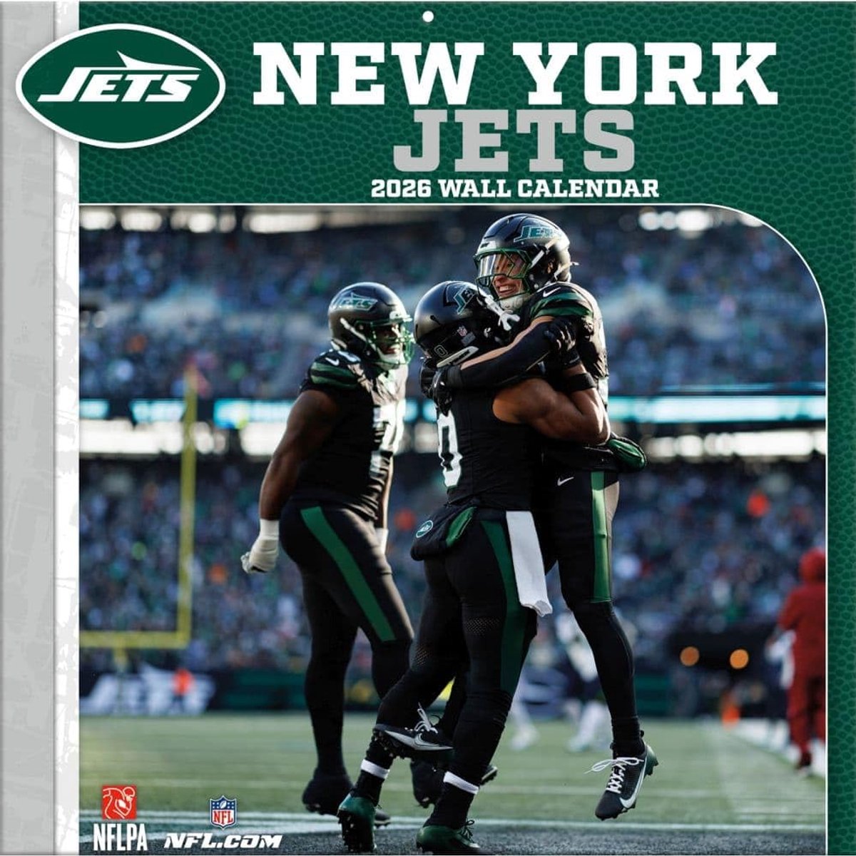 New York Jets 2026 12x12 Team Wall Calendar - ShopVlot