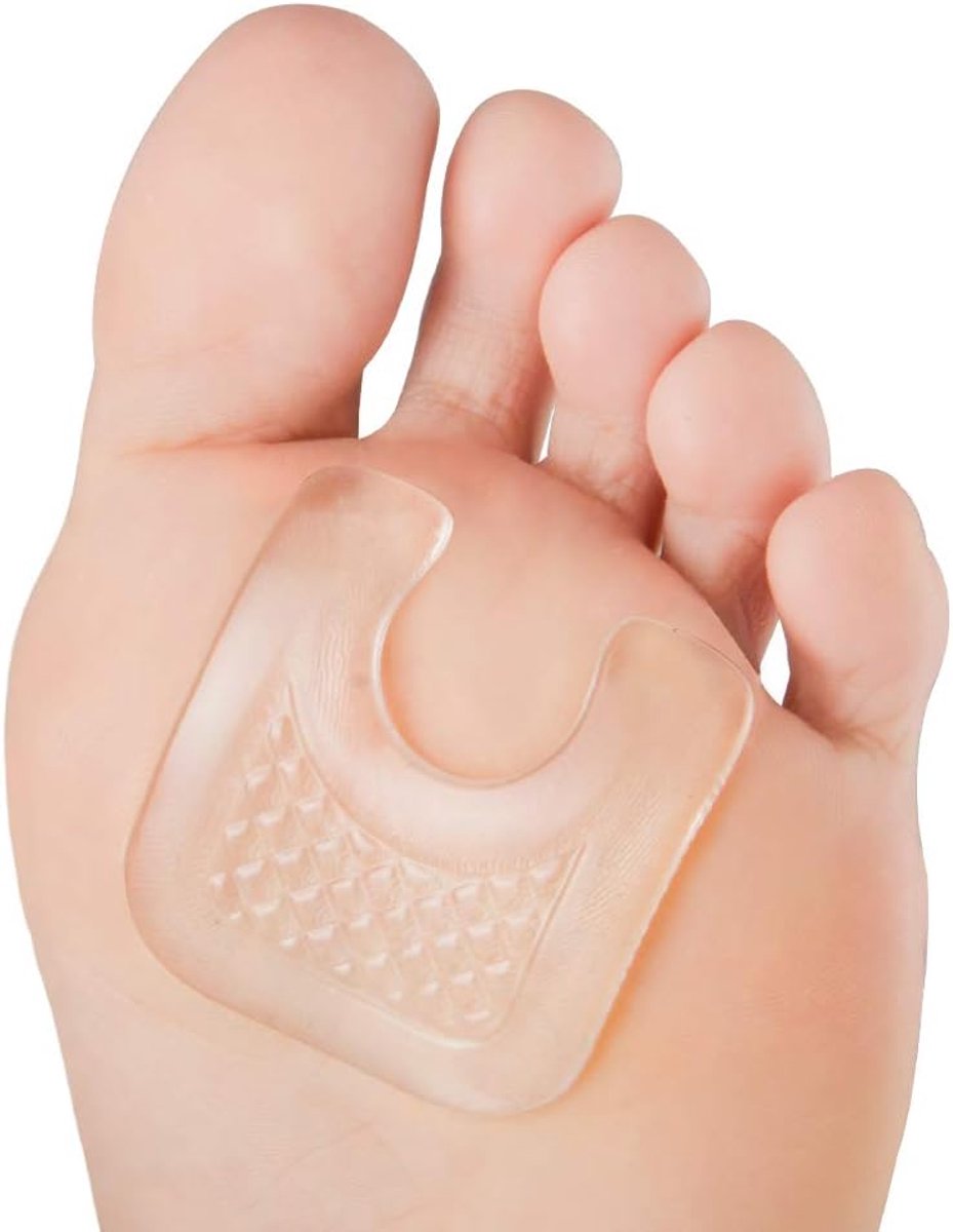 Kippenoogpleister 10 mm - U-vormig gelkussen - Drukbeschermer - Verlicht kalluspijn - ShopVlot