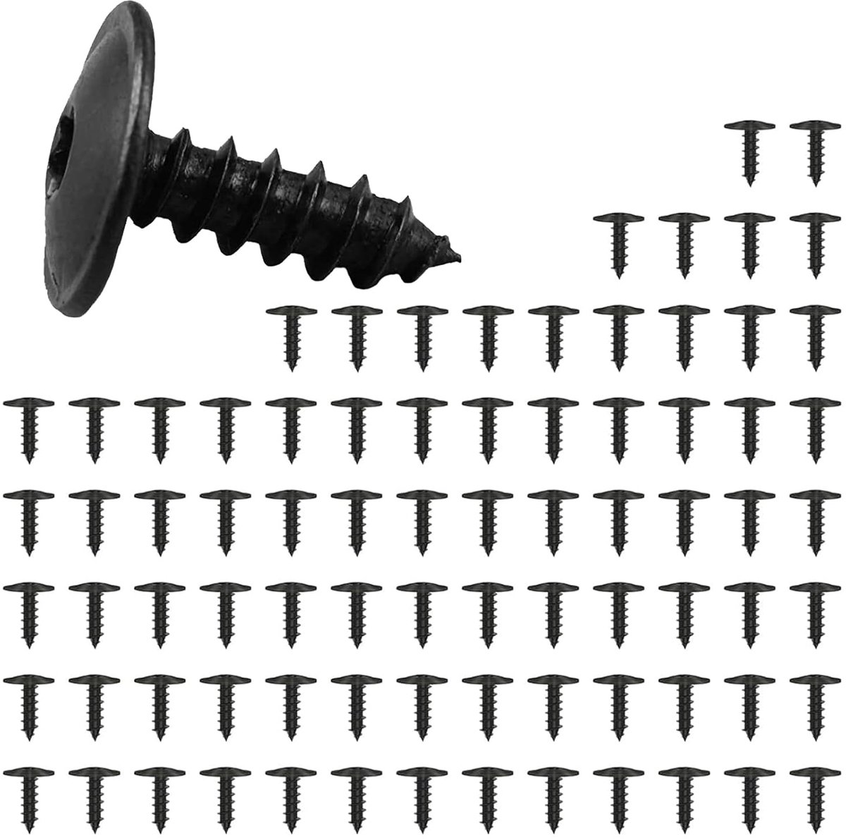 Zelftappende schroeven M5 x 16mm - Torx - metaal - ideaal voor carrosserie - ShopVlot