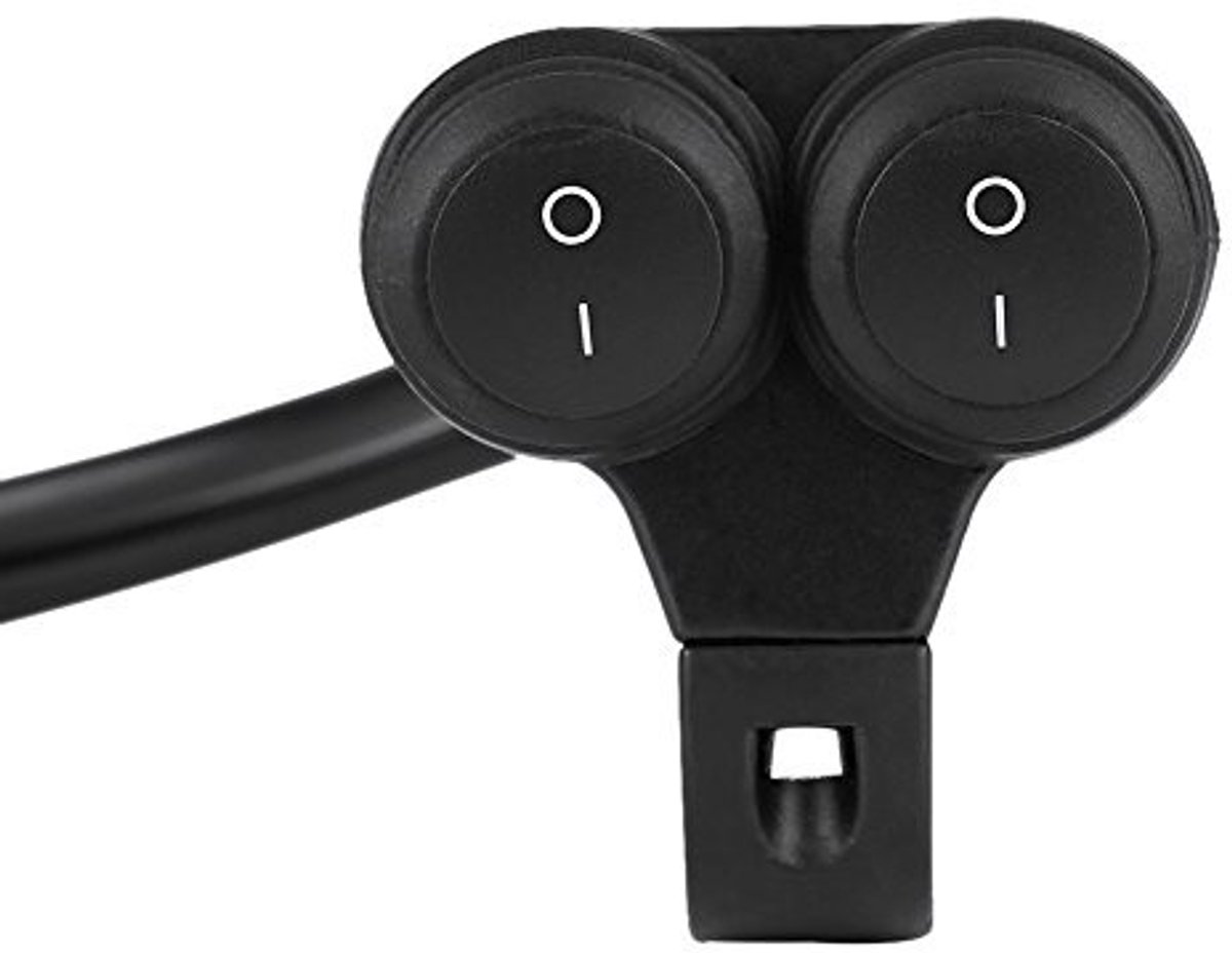 Solidchoice - Universele Handlebar Switch voor Motoren met Dubbele Controle