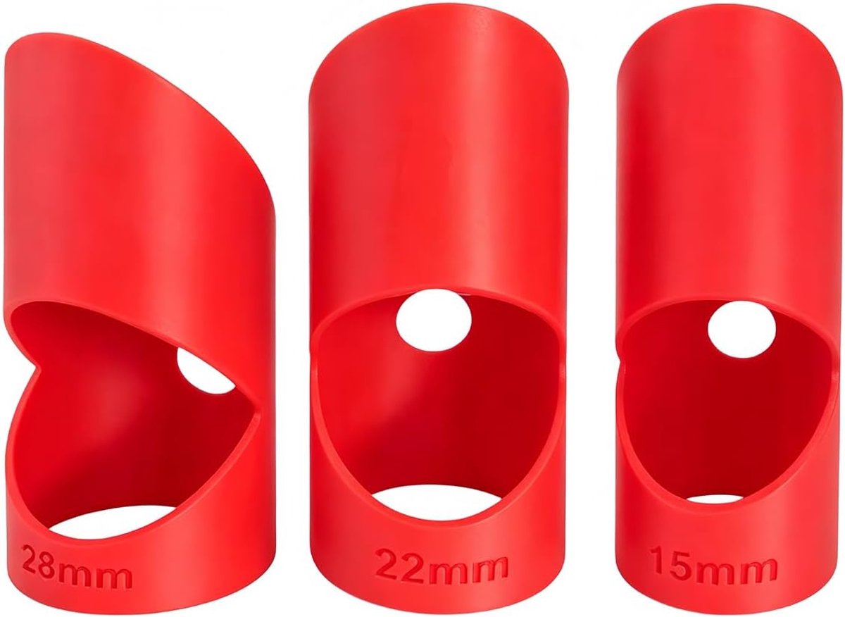 Verstekbakken voor buisisolatie 15, 22, 28 mm - duurzaam plastic - precisiesnijgereedschap - ShopVlot