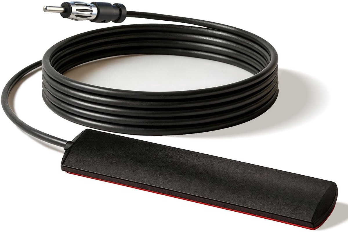 Solidchoice - Universele Auto Radio Antenne met Zelfklevende Montage