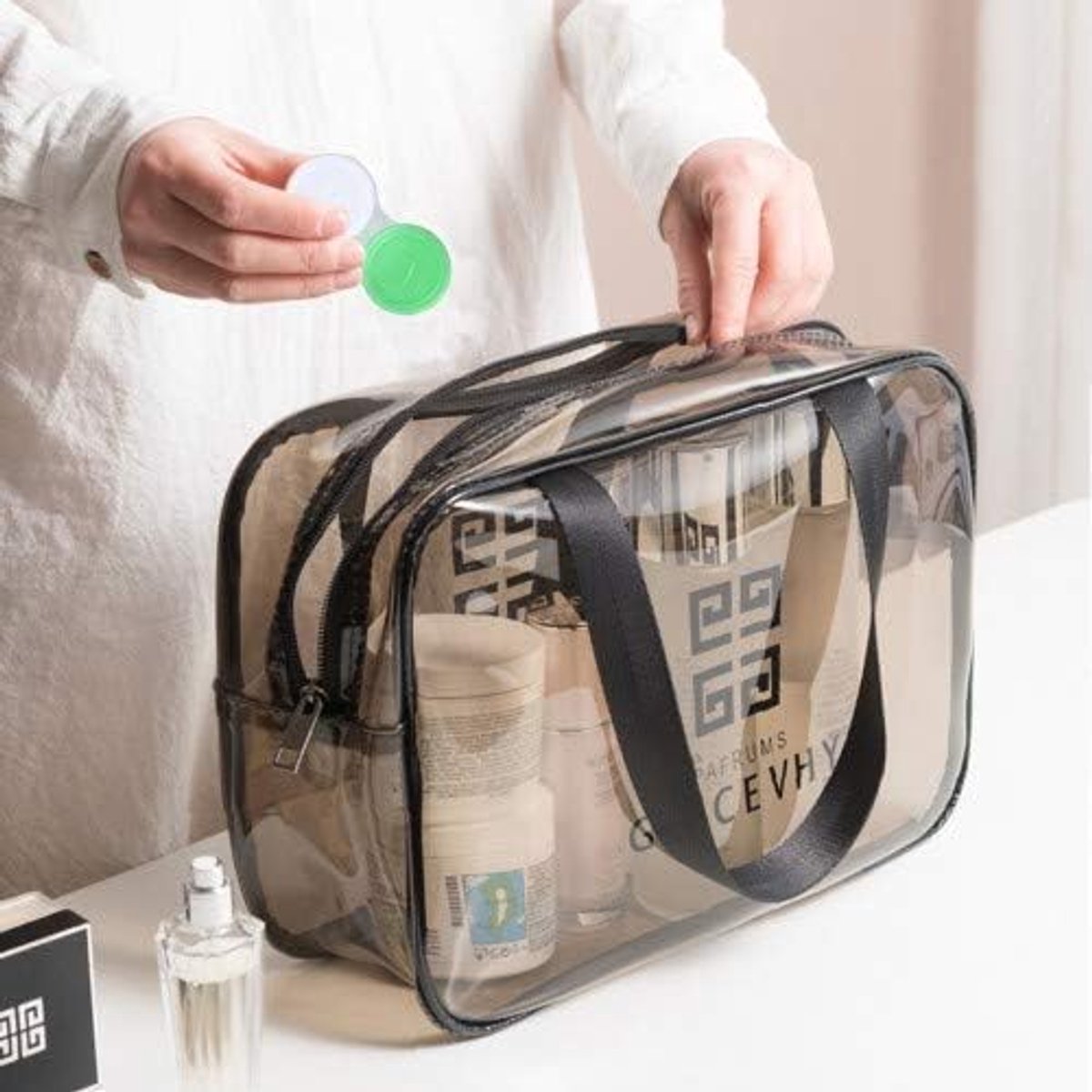 Contactlenshouders set van 20 - Kleurrijke contactlensbox - Compact en draagbaar - Ideaal voor reizen - ShopVlot