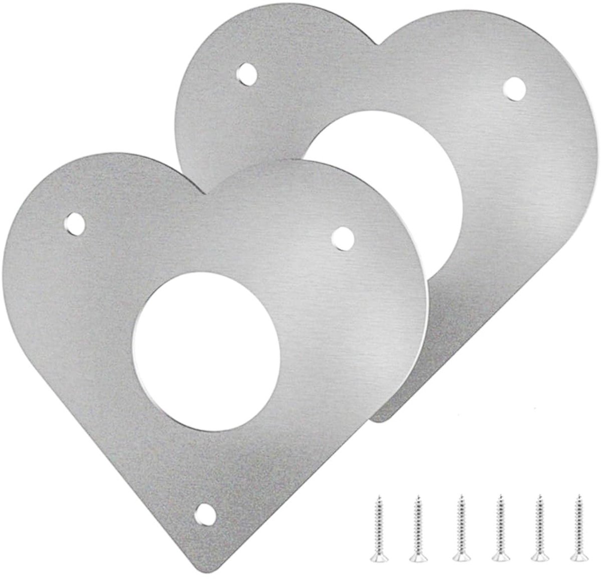 Solidchoice - Set van 2 Metalen Nestkast Beschermplaten