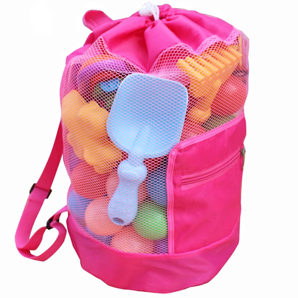 Solidchoice - Grote Mesh Strandtas voor Speelgoed en Accessoires