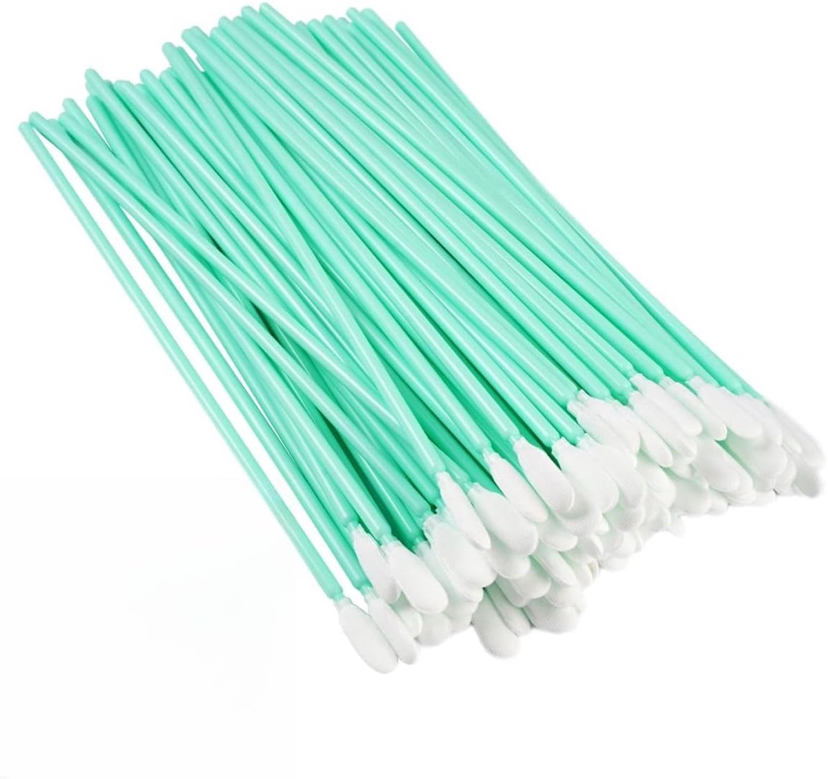 Reinigingsswabs 100 stuks - Lange foamsticks - Lintvrije katoenpunten - Voor camera en elektronica - ShopVlot