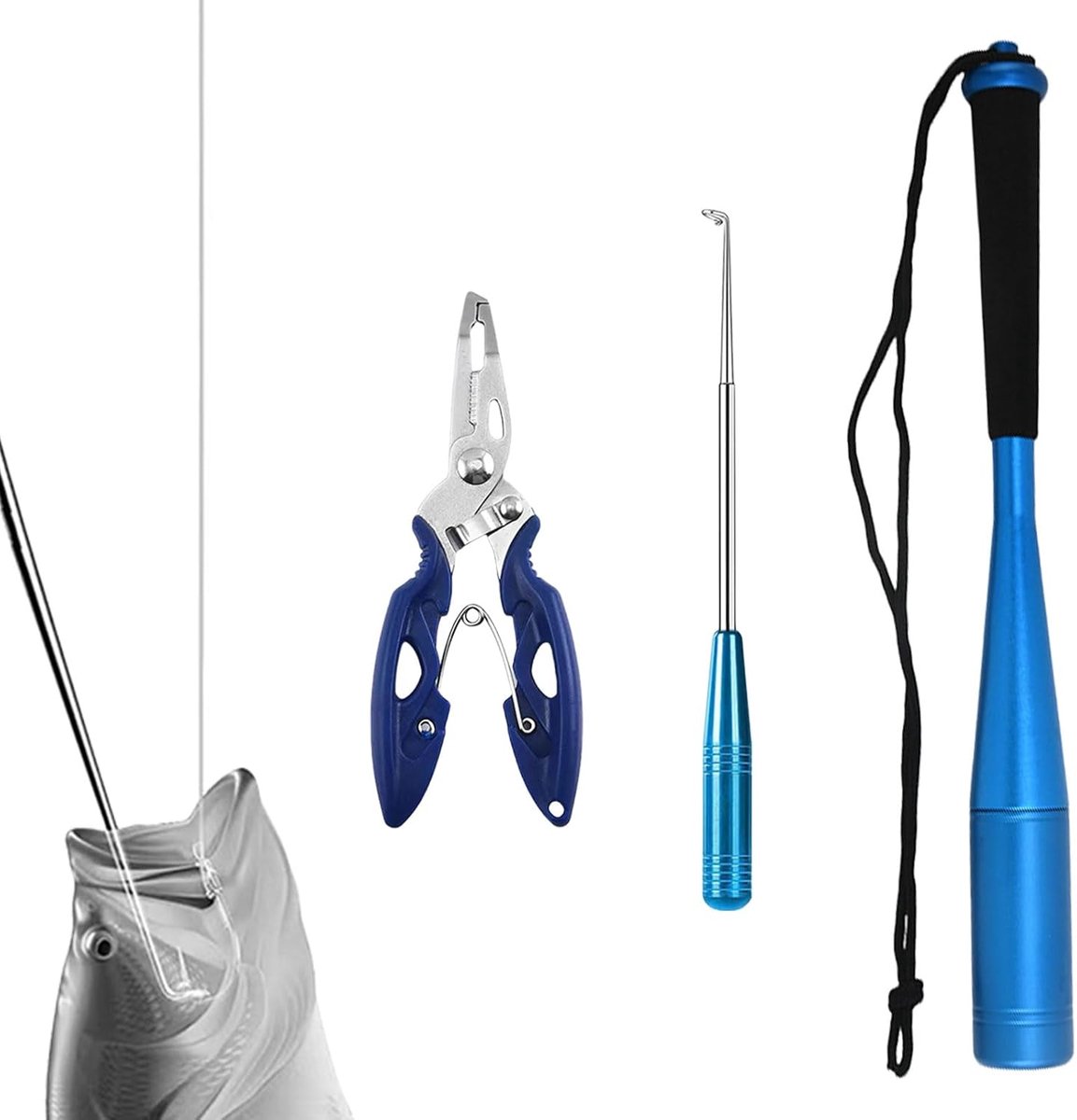 Visdoder 24,5cm - Aluminium - Multi-functioneel - Ideaal voor beginners - ShopVlot