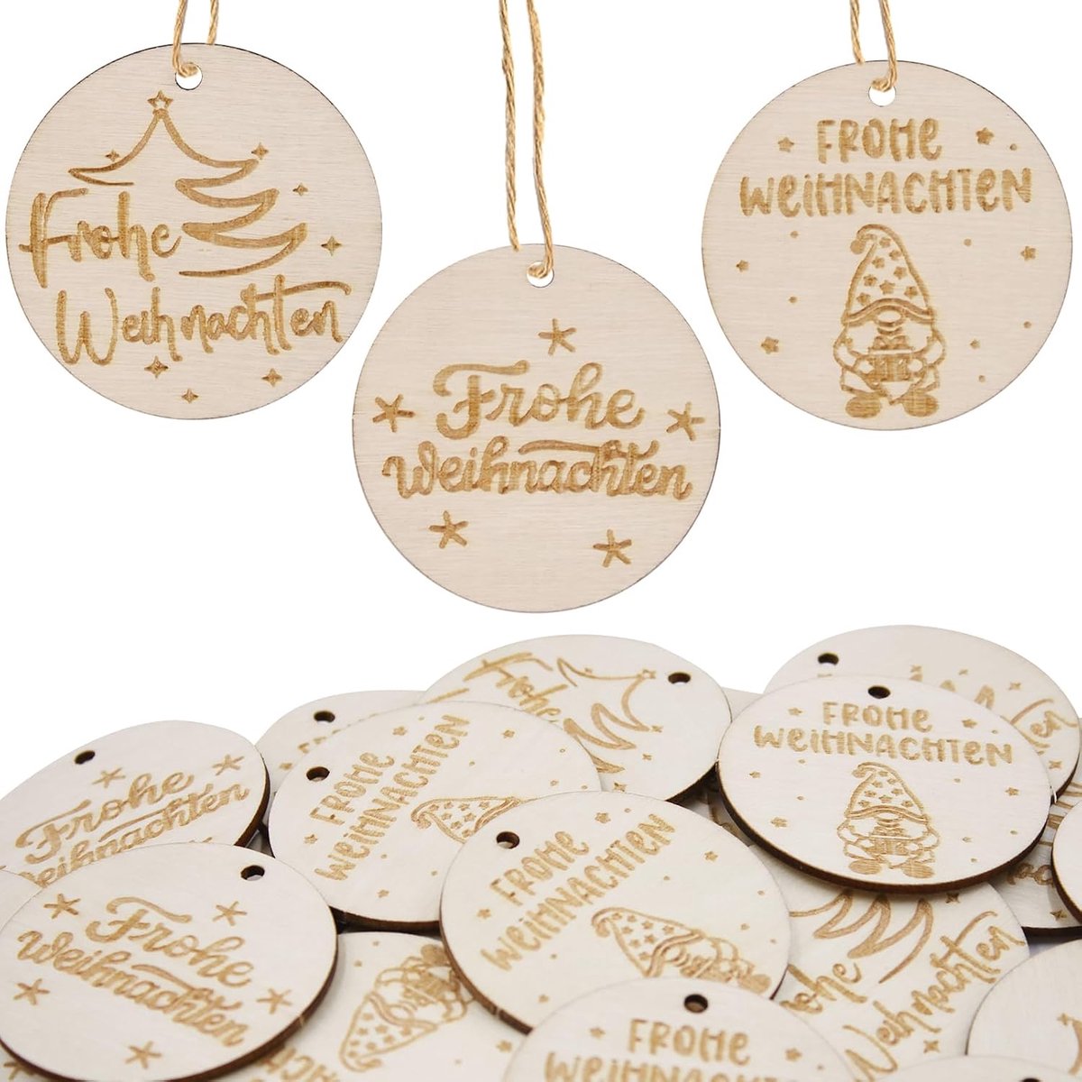 houten cadeaulabels - ShopVlot