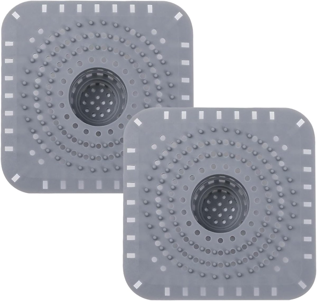 Shower Filters for Hair, 2 Pieces, Silicone Shower Filter with Suction Cup Universal Silicone Shower Filter for - ShopVlot