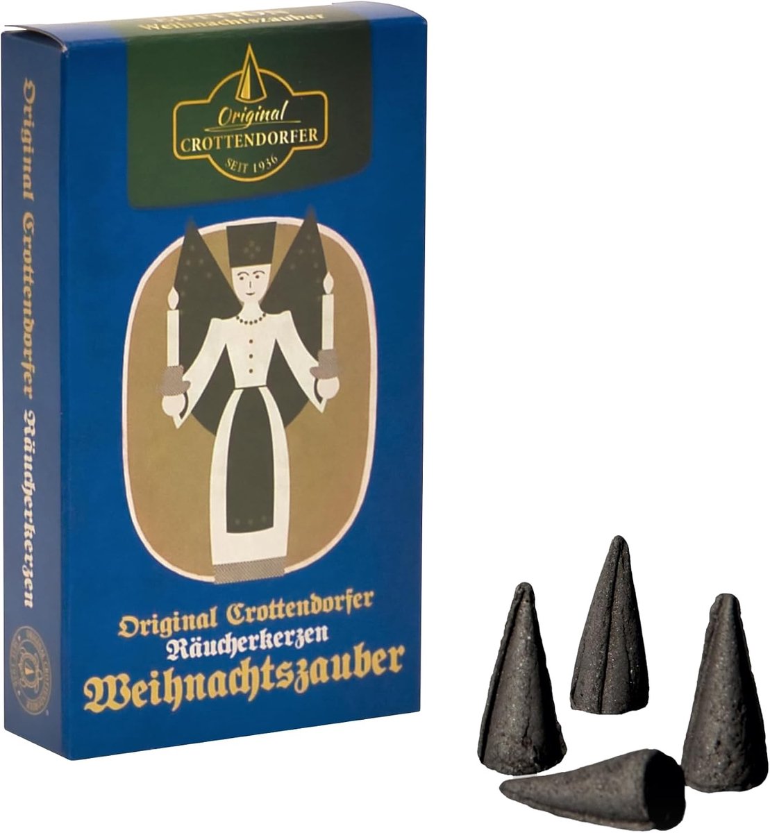 Crottendorfer Incense Candles - Fragrance: Christmas Magic - ShopVlot