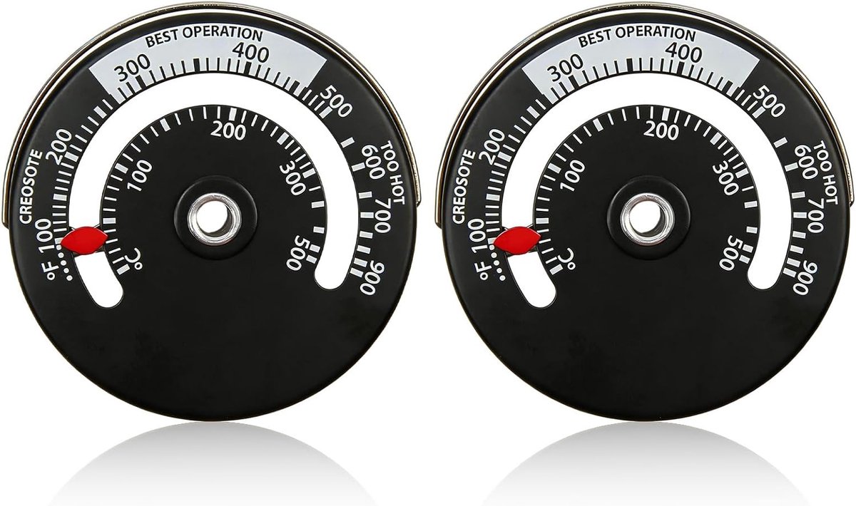 Magnetic Oven Thermometer for Ovens and Smoke Tubes, Versatile Magnetic Oven Thermometer for Control of Heating Rooms - ShopVlot