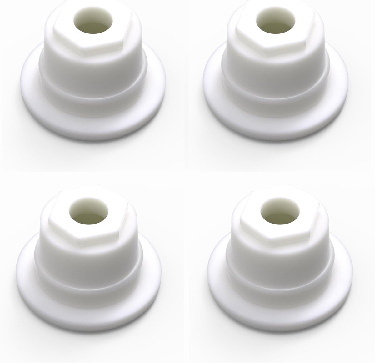 4 x Reinforced Hinges & Drawer Supports. Compatible with Type IKEA BISSA, Replacement for Part Number 120292/10095065. - ShopVlot