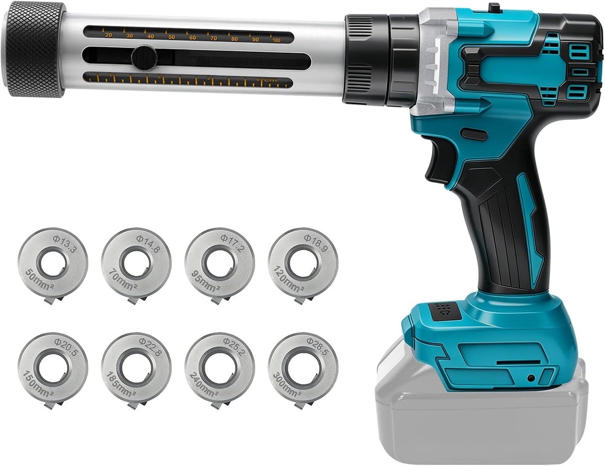 Electric Cable Stripping Machine, Compatible with Makita 18 V, Automatic - ShopVlot