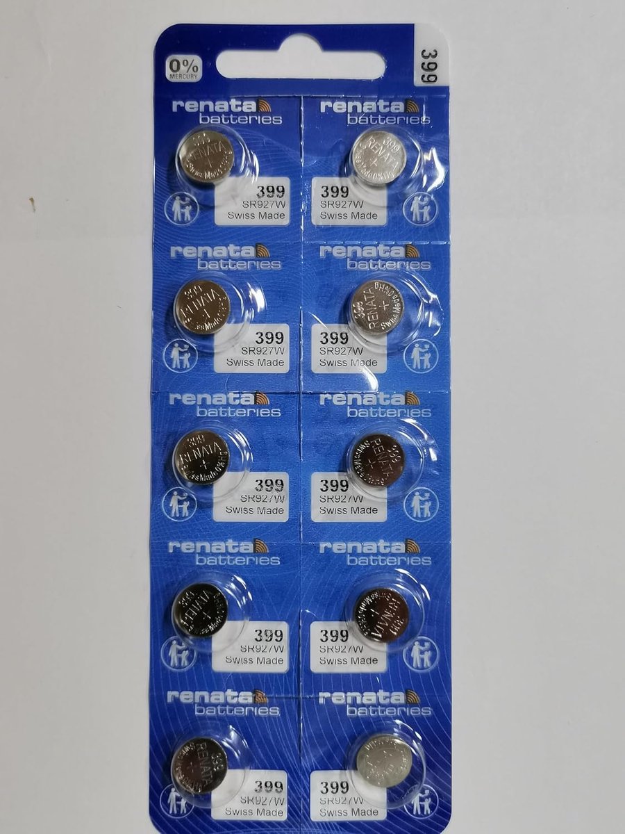 10 x Renata 399 Swiss Made Lithium Coin Cell Battery - ShopVlot