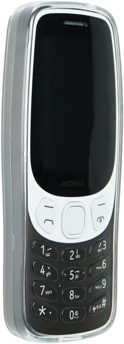 caseroxx TPU case for Nokia 3210 (2024), case TPU case in white-transparent - ShopVlot