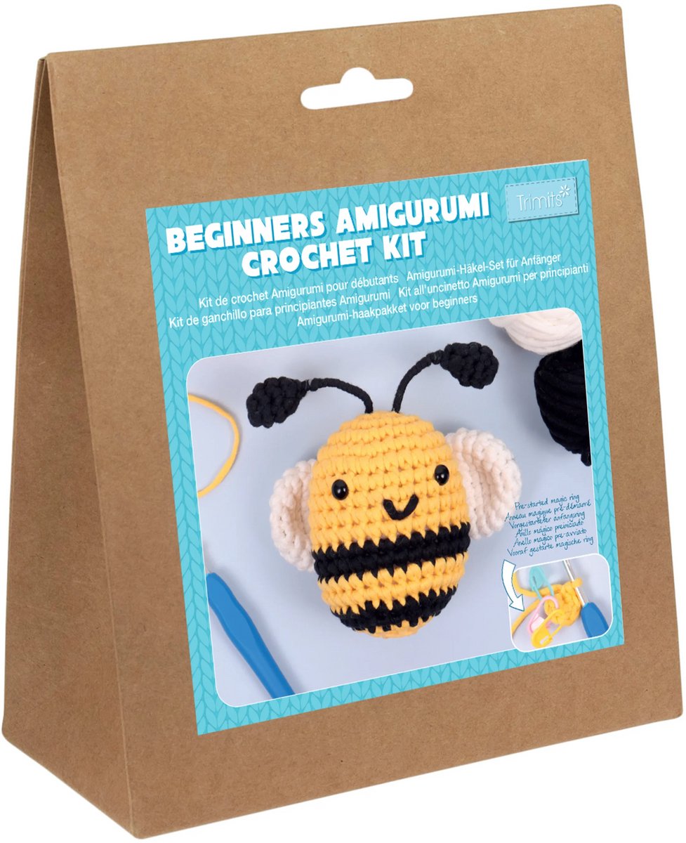 trimits Haakpakket: Beginners: Amigurumi: Bij