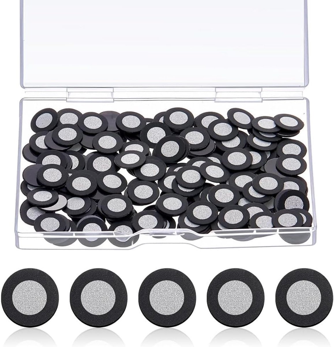 200pcs 3D Magnetic Tracking Points for Scanner, 3D, Inside 6mm, Outside 10mm, Reflective Reference Point, Scan - ShopVlot