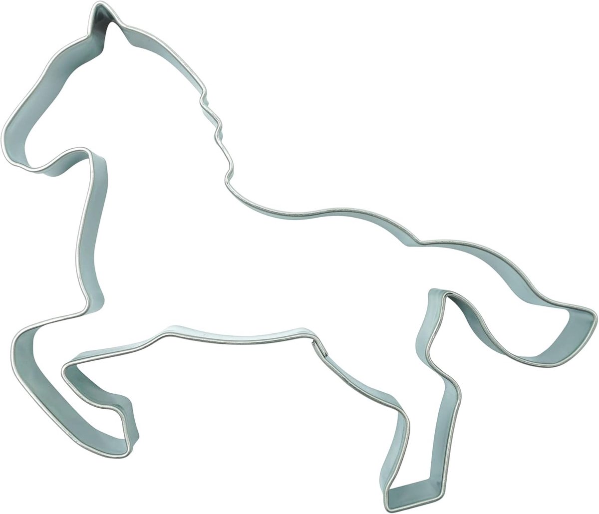 BekkiB 2510 - "horse" cutter approx. 9.5 cm, cutter made of stainless steel, dishwasher safe - ShopVlot