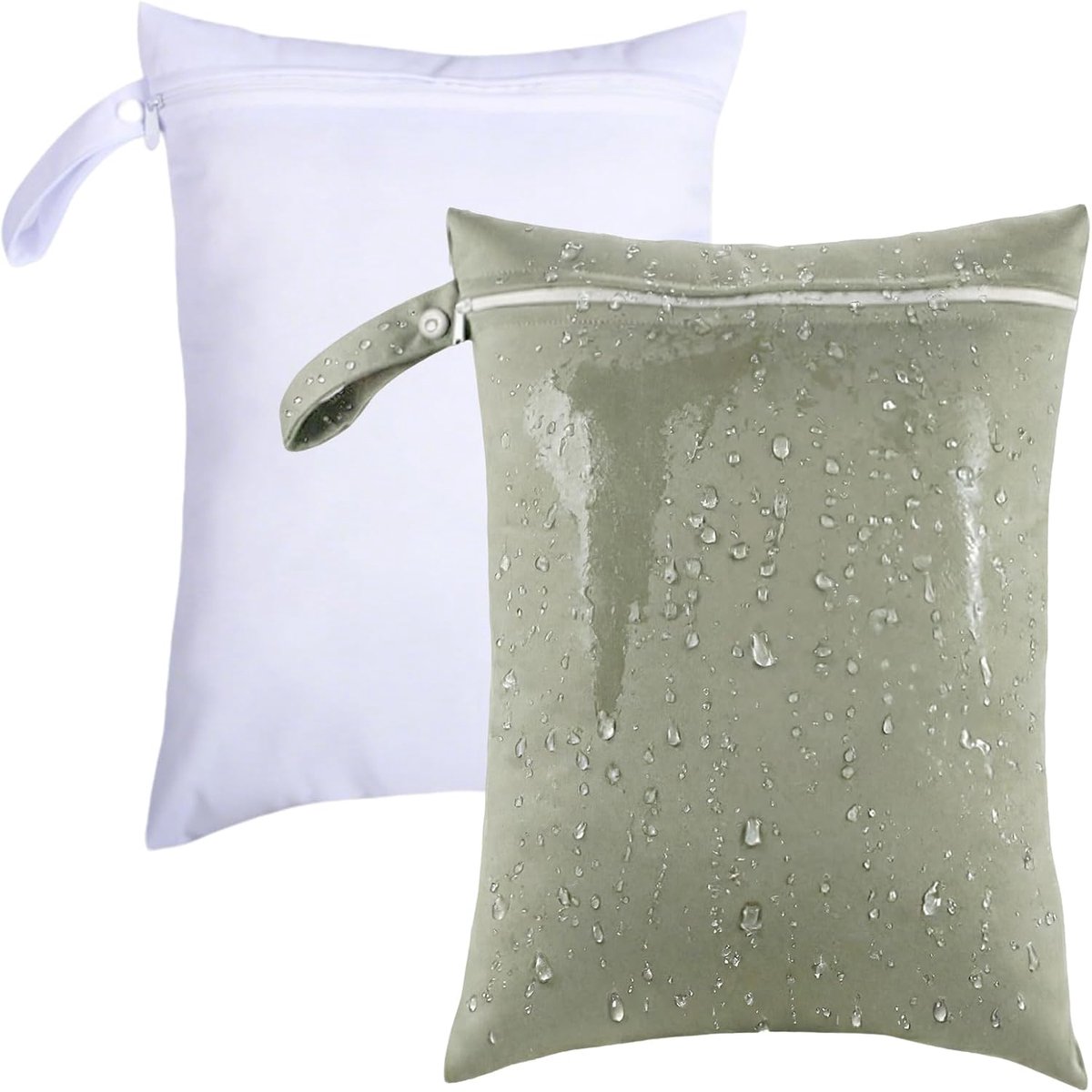 Natte zakken 30 x 40 cm - waterdichte wetbag met ritssluiting - herbruikbaar en ademend - ideaal voor zwemspullen - ShopVlot