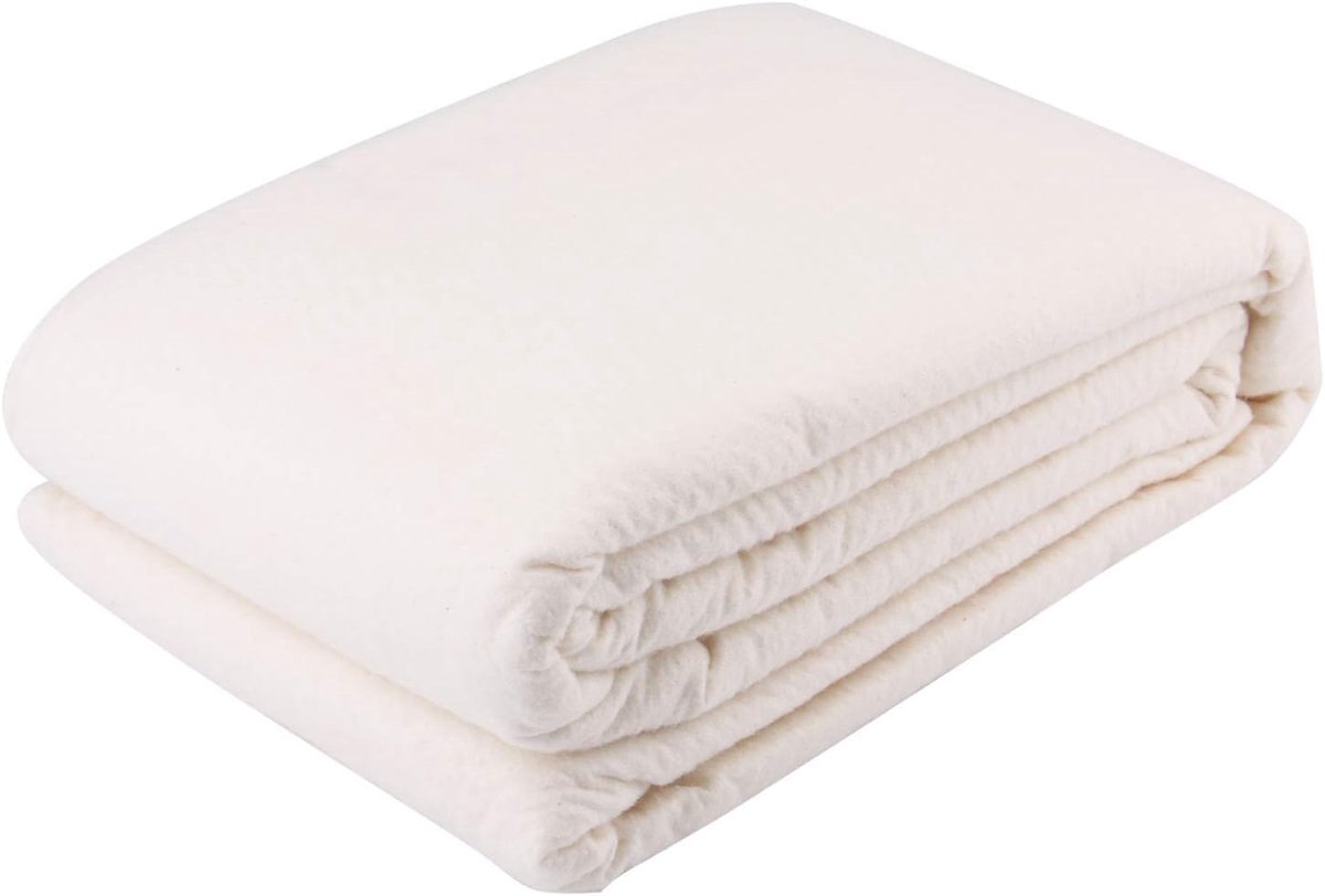 Lawei Soft Natural Cotton Batting Warm Sewing Batting Cotton Quilt Batting for Quilts, Craft and Portable Art - ShopVlot