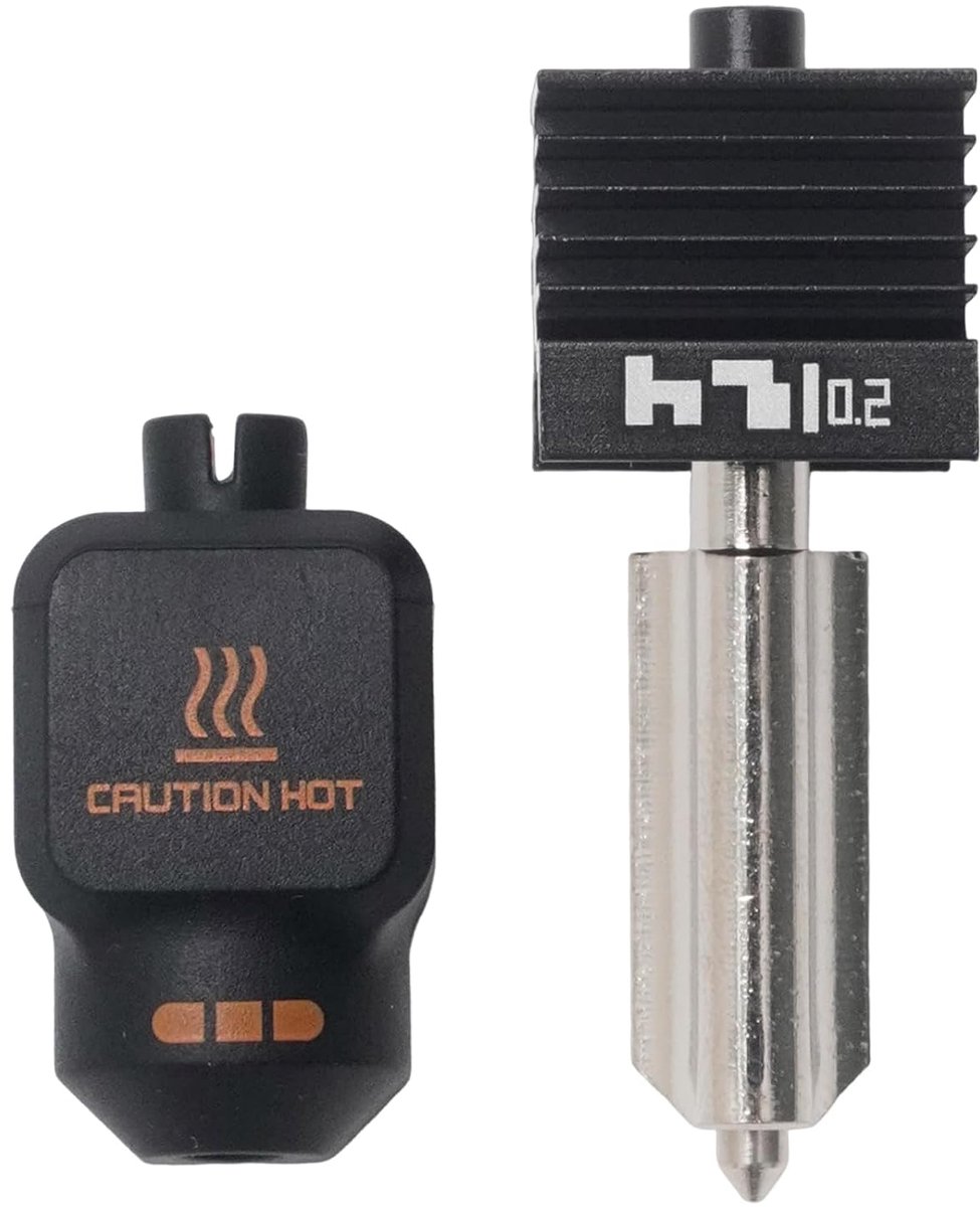0,2 mm hotend, compatibel met 3D-printers Bambu Lab P2S / X2D - ShopVlot